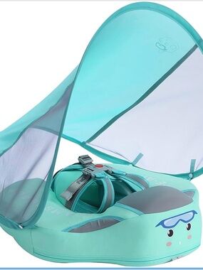 Mambobaby float green swim baby with canopy